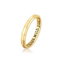 Ring Brosway in Steel BWYA04A - BWYA04G